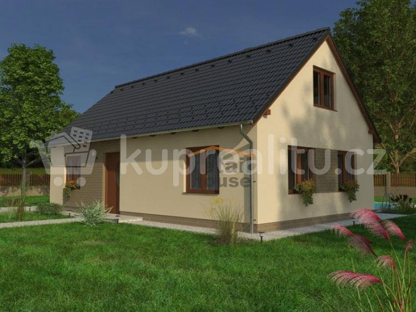 Prodej  projektu  domu na klíč 110 m^2 Dolní Lánov 