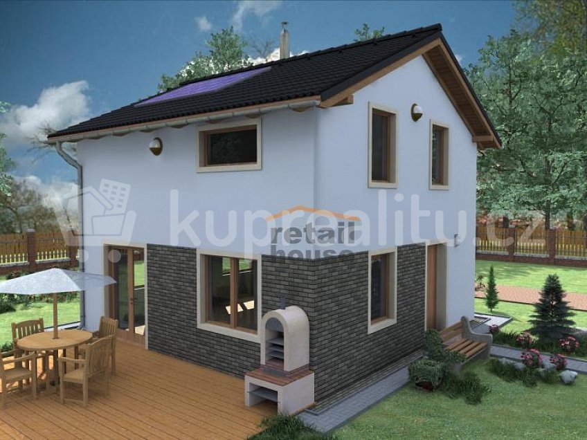 Prodej  projektu  domu na klíč 92 m^2 Čejetice 