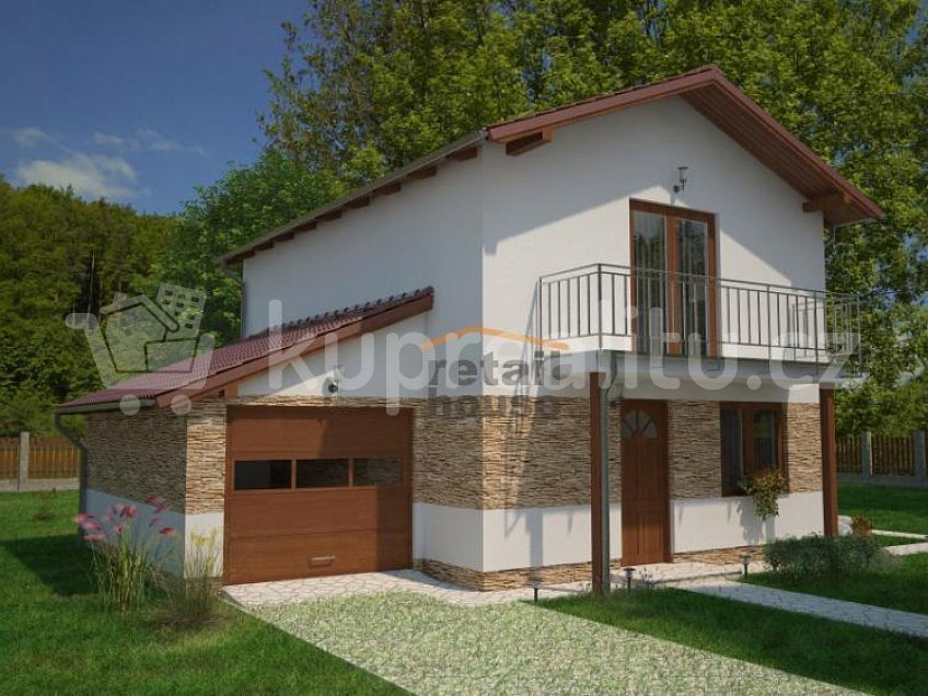 Prodej  projektu  domu na klíč 134 m^2 Nížkovice 