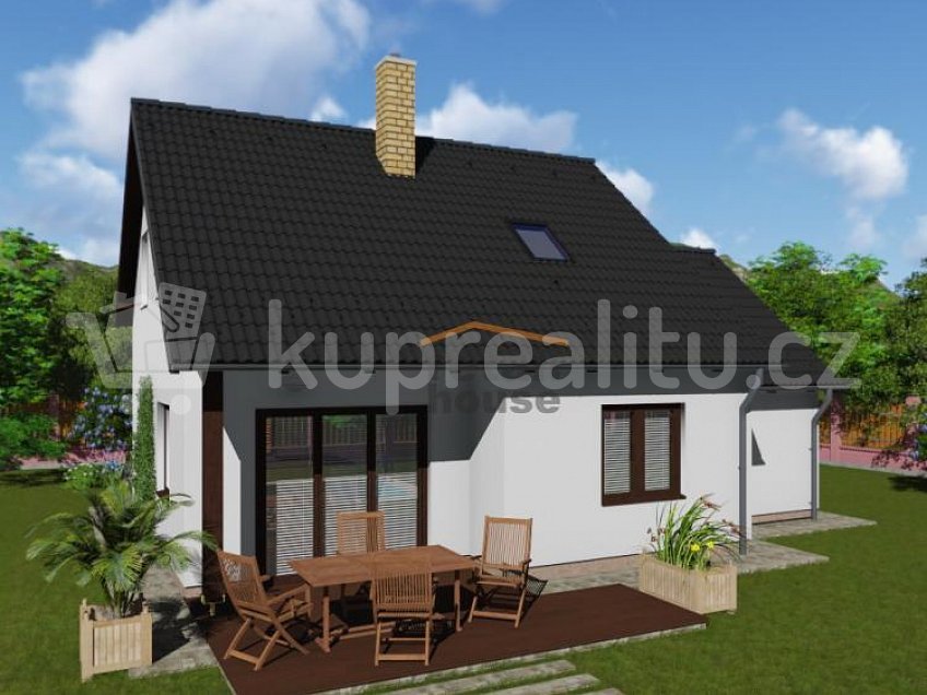 Prodej  projektu  domu na klíč 112 m^2 Horka nad Moravou 