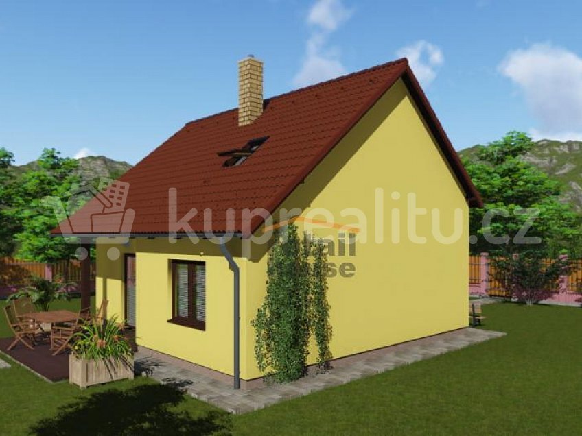 Prodej  projektu  domu na klíč 108 m^2 Horka nad Moravou 