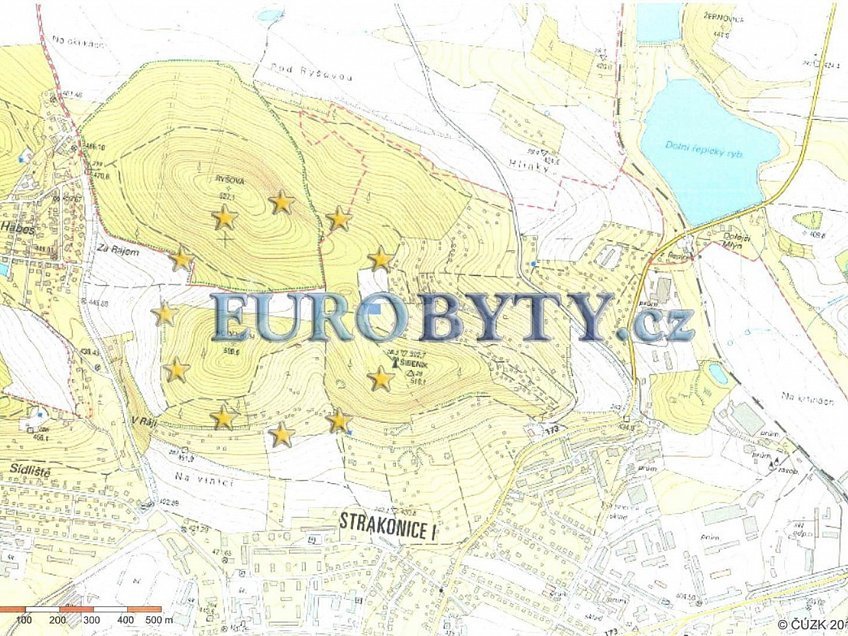 Prodej  stavebního pozemku 1584 m^2 Strakonice 38601