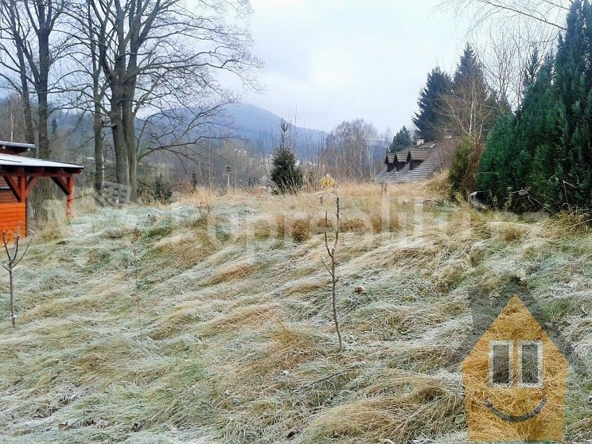 Prodej  stavebního pozemku 1085 m^2 Oldřichov v Hájích 46331