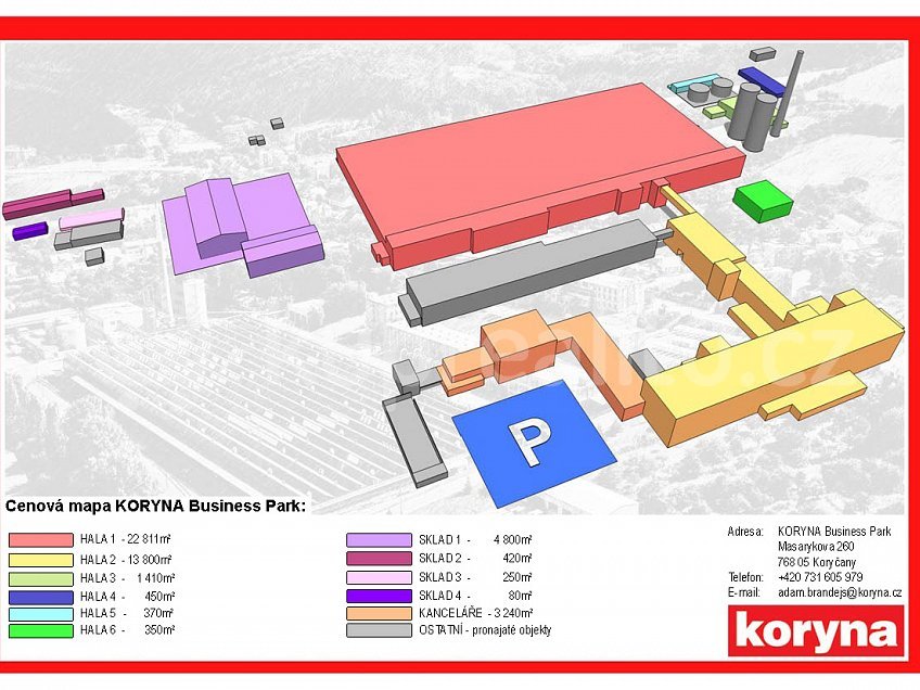 Pronájem  skladu 47980 m^2 Kopečná, Brno 60200