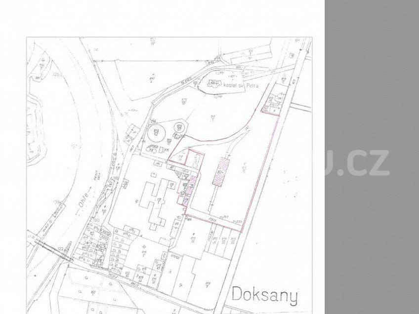 Prodej  stavebního pozemku 24650 m^2 69, Doksany 41182