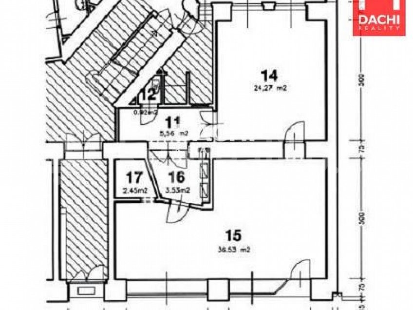 Pronájem  komerční reality 73 m^2 Sokolská, Olomouc 77900