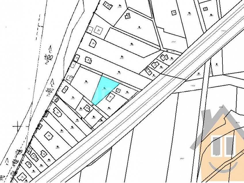 Prodej  stavebního pozemku 891 m^2 Líšnice Česká republika