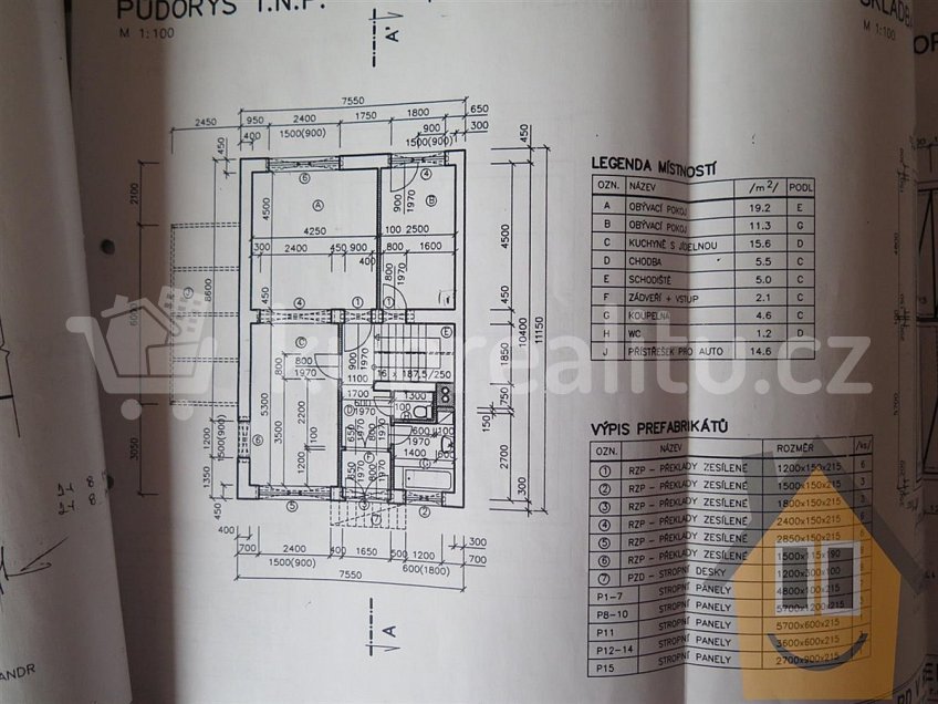 Pronájem  rodinného domu 132 m^2 Rebešovice 66461