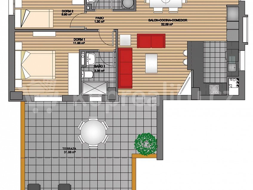 Prodej bytu 3+kk 78 m^2 Orihuela-Costa 