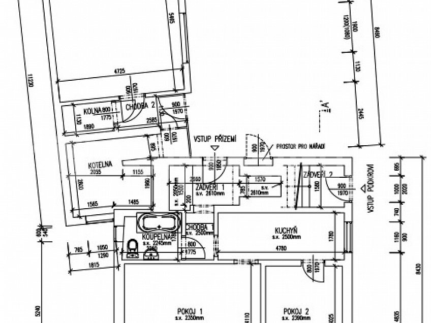 Pronájem  rodinného domu 120 m^2 Gallašova, Praha 6 Řepy 16300