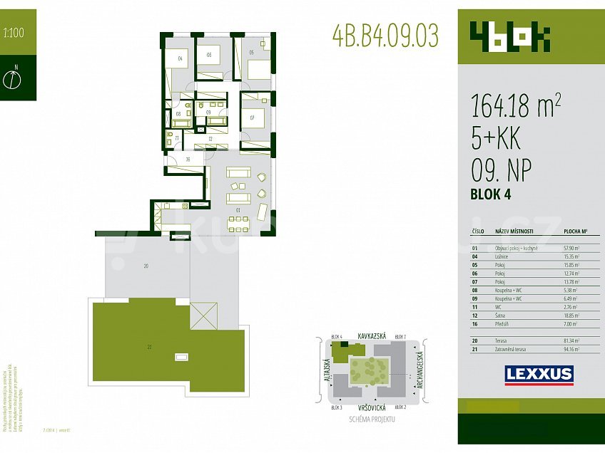 Prodej bytu 5+kk 164 m^2 Vršovická, Praha 