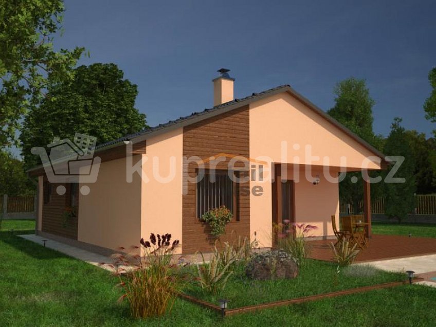 Prodej  projektu  domu na klíč 94 m^2 Moravské Budějovice 