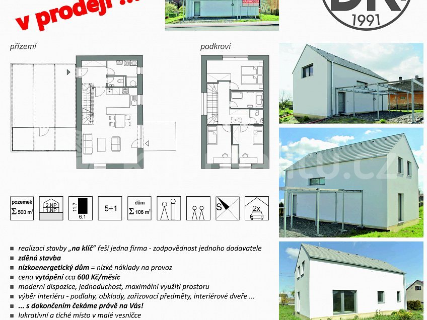 Prodej  rodinného domu 106 m^2 Jasanová, Štěpánkovice 74728