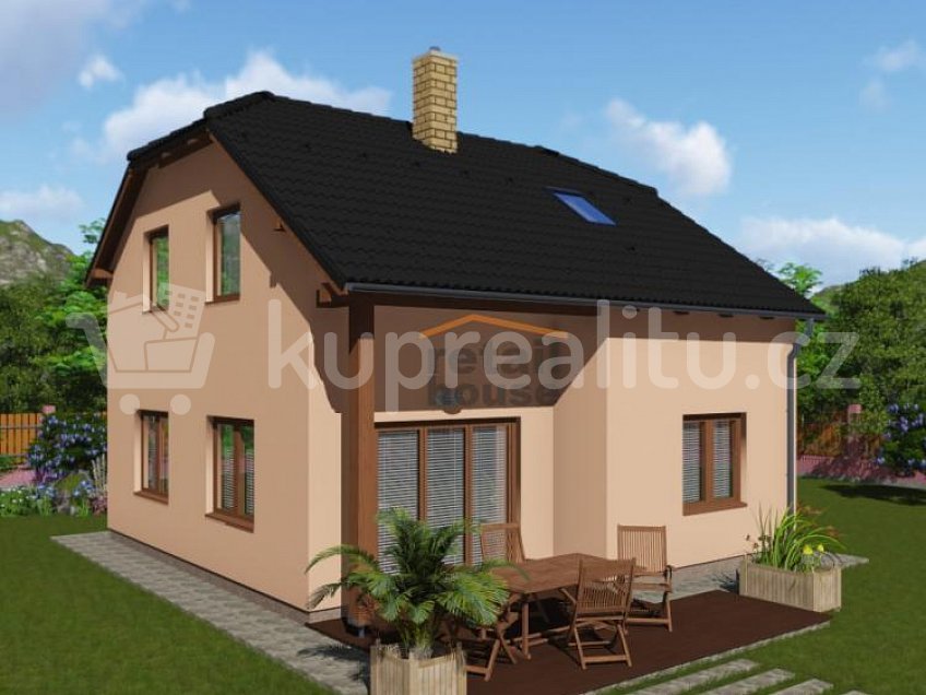 Prodej  projektu  rodinného domu 96 m^2 Moravské Budějovice 