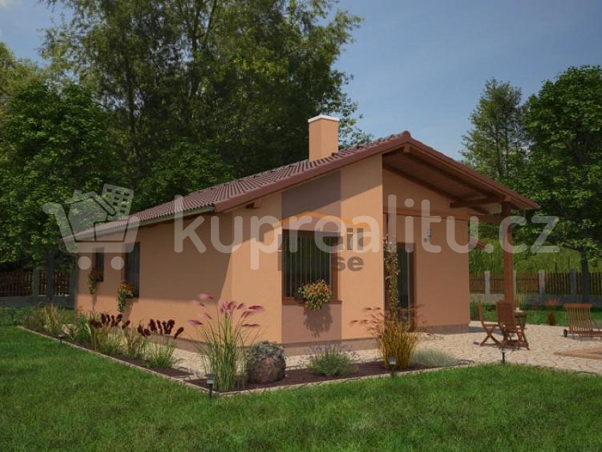 Prodej  projektu  domu na klíč 79 m^2 Hradec Králové 