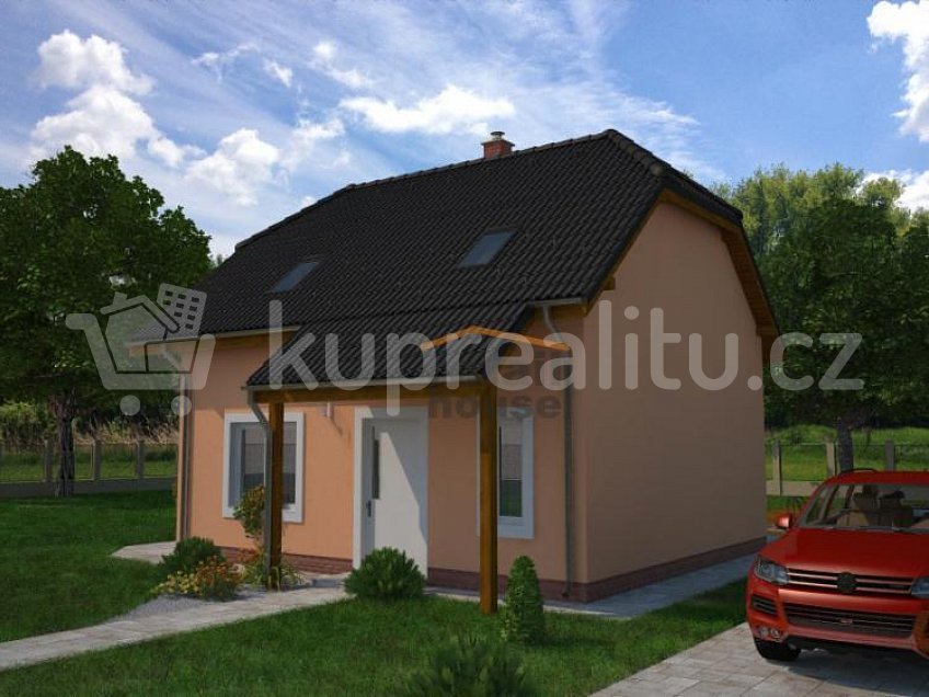 Prodej  projektu  rodinného domu 106 m^2 Dolní Beřkovice 