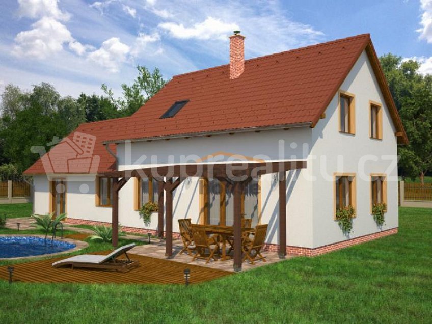 Prodej  projektu  rodinného domu 144 m^2 Velvary 
