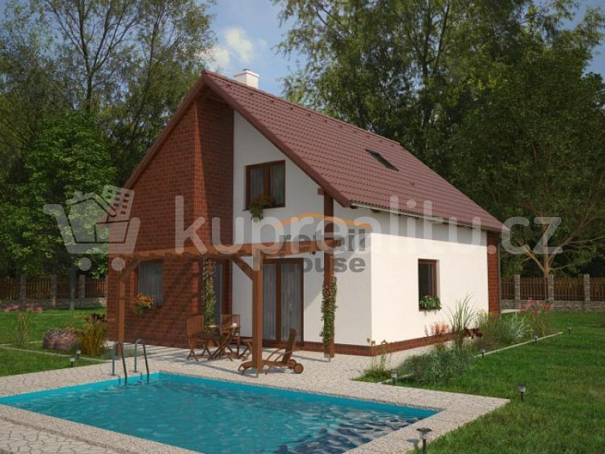 Prodej  projektu  rodinného domu 95 m^2 Boskovice 