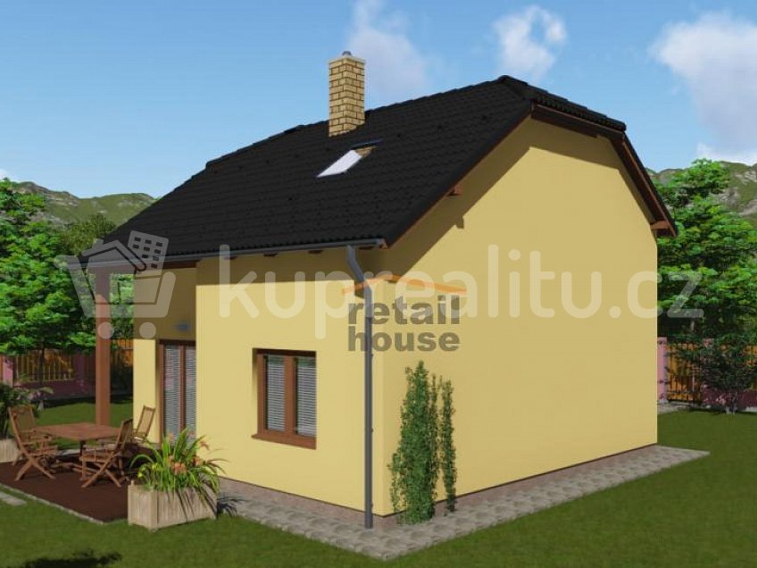 Prodej  projektu  rodinného domu 96 m^2 Švábov 