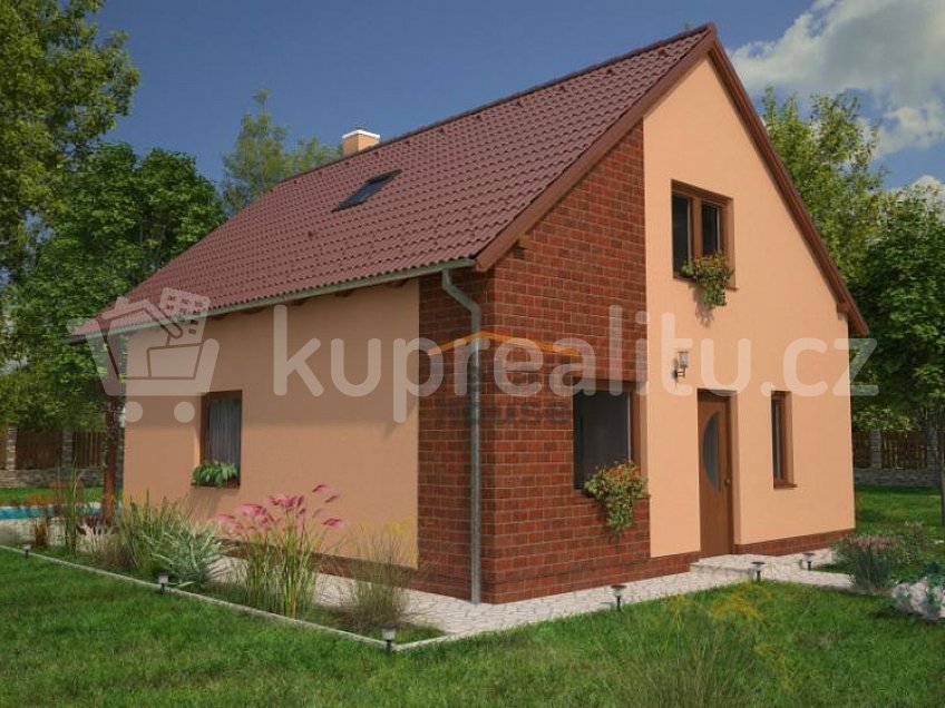 Prodej  projektu  domu na klíč 95 m^2 Horní Planá 