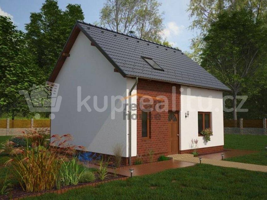 Prodej  projektu  domu na klíč 89 m^2 Děčín 