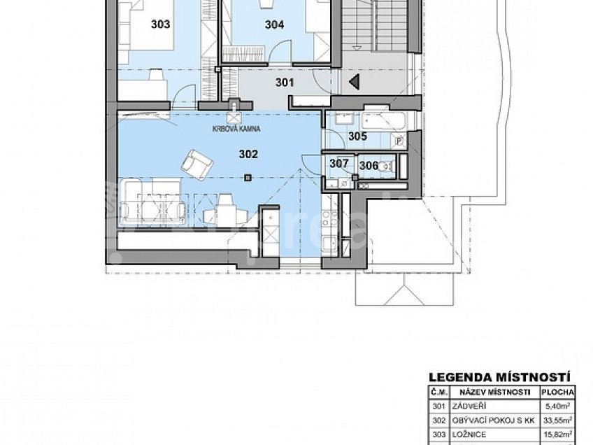 Prodej bytu 3+kk 79 m^2 Na chmelnici 1, Olomouc - Nová Ulice 