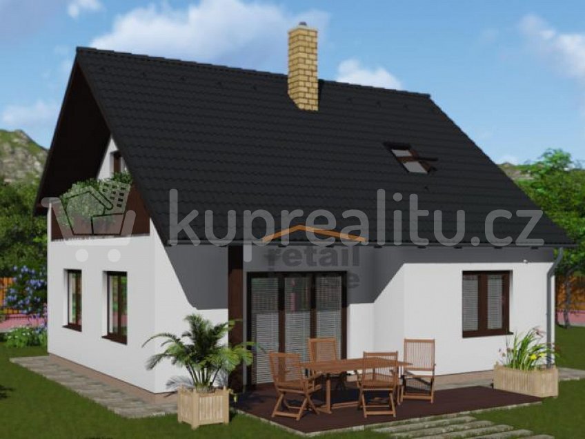 Prodej  projektu  domu na klíč 108 m^2 Horka nad Moravou 