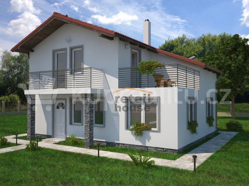 Prodej  projektu  domu na klíč 120 m^2 Františkovy Lázně 