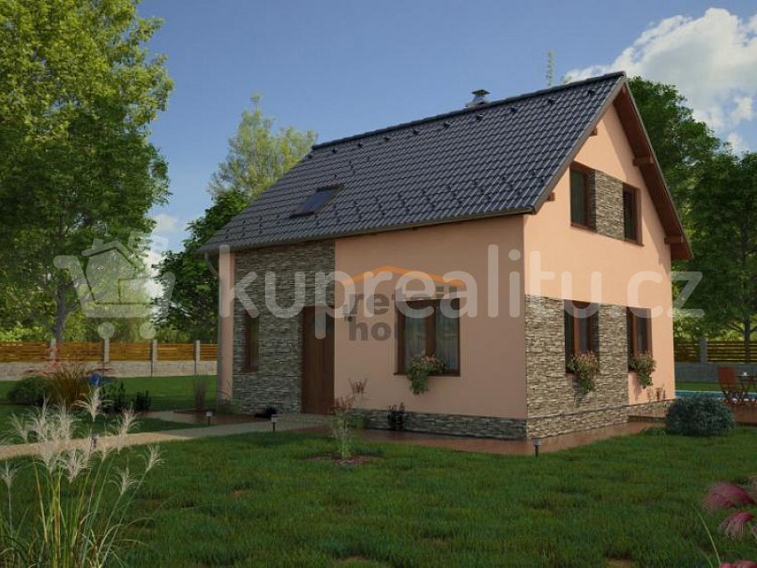 Prodej  projektu  domu na klíč 89 m^2 Rovensko pod Troskami 
