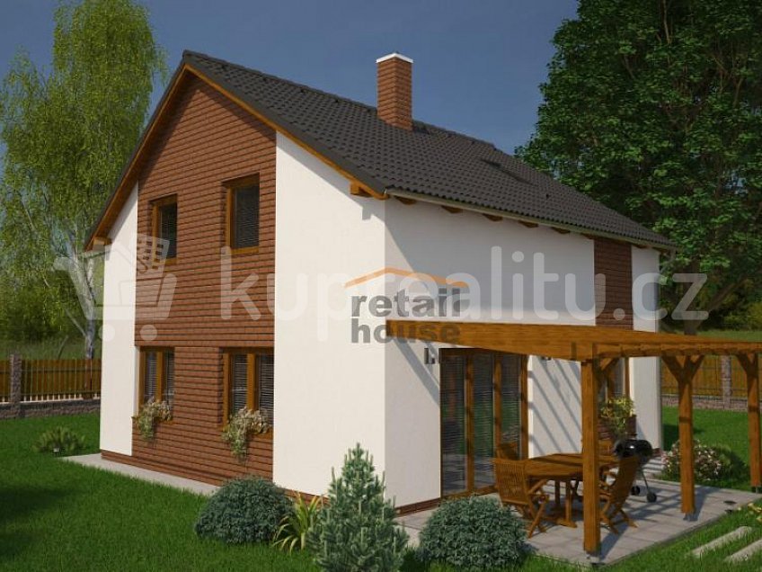 Prodej  projektu  rodinného domu 105 m^2 Hlinsko 