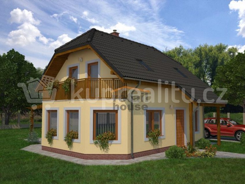 Prodej  projektu  rodinného domu 106 m^2 Dolní Bousov 