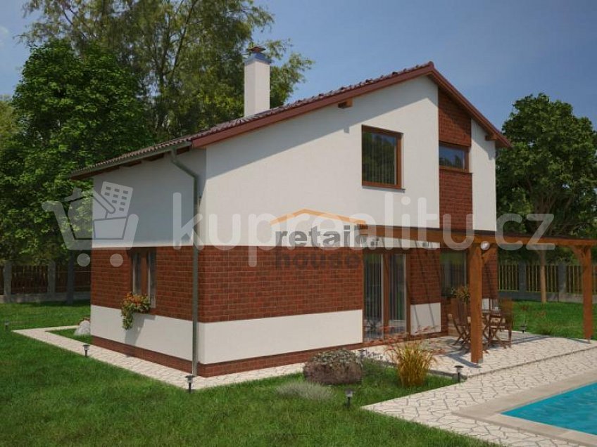 Prodej  projektu  rodinného domu 118 m^2 Horní Slivno 