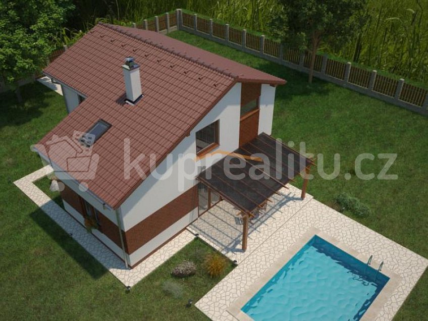 Prodej  projektu  rodinného domu 118 m^2 Horní Slivno 