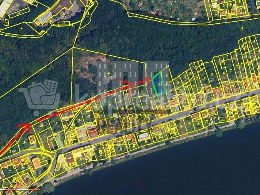 Prodej  zahrady 535 m^2 Tálínská 1, Praha - Kyje 