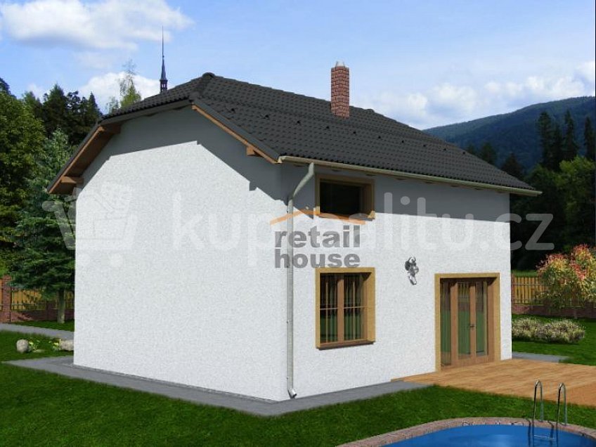 Prodej  projektu  domu na klíč 89 m^2 Lukavec u Hořic 