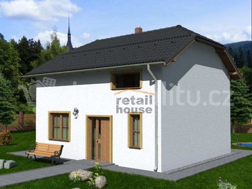 Prodej  projektu  domu na klíč 89 m^2 Lukavec u Hořic 