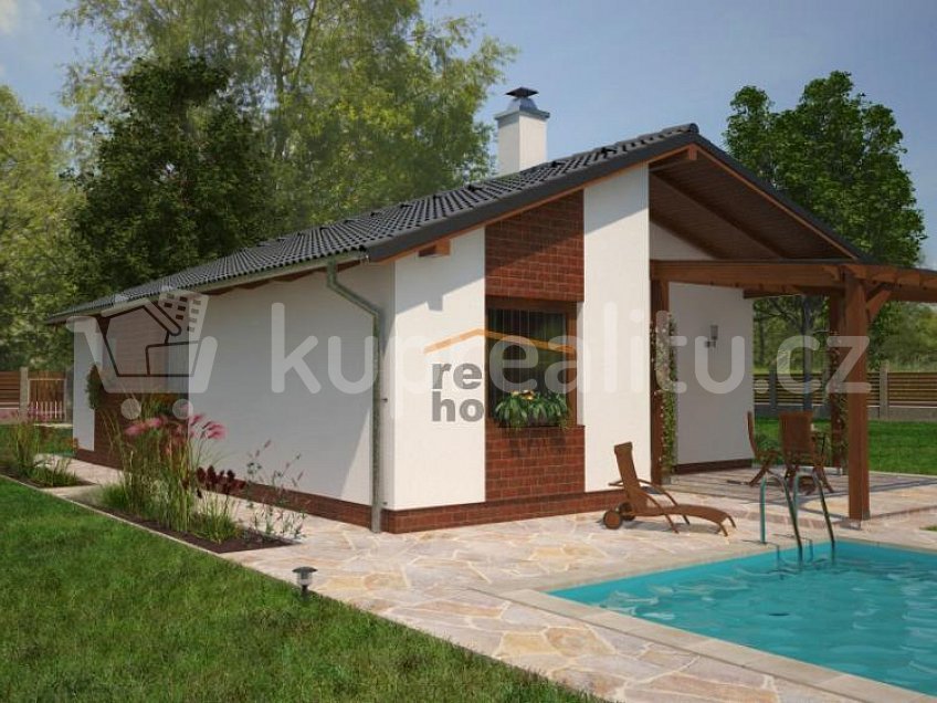 Prodej  projektu  bungalovu 85 m^2 Mikulovice 
