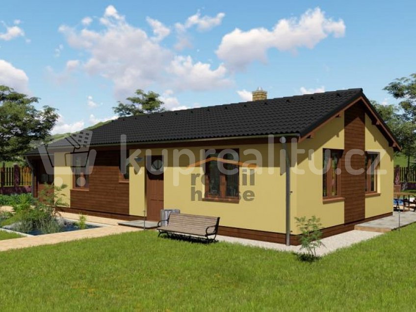 Prodej  projektu  bungalovu 85 m^2 Katovice 