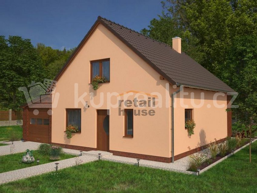 Prodej  projektu  domu na klíč 112 m^2 Roudnice nad Labem 