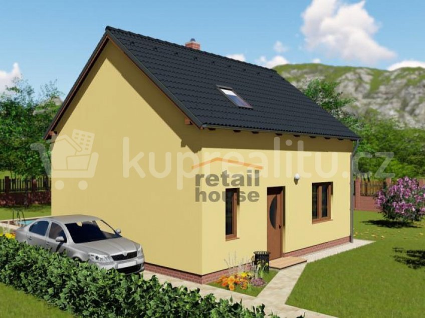 Prodej  projektu  domu na klíč 97 m^2 Vamberk 