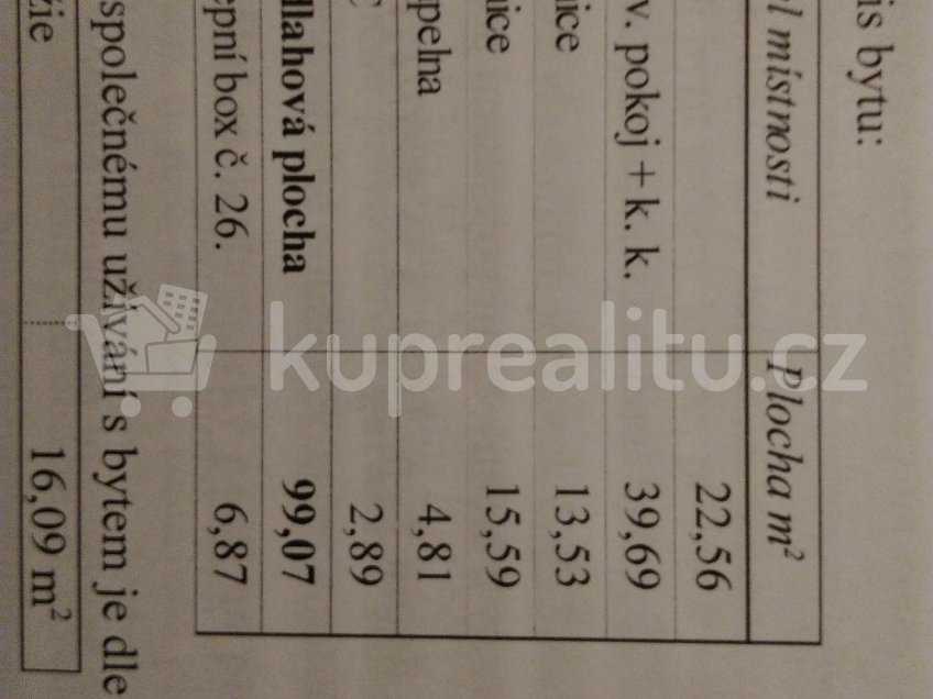 Prodej bytu 3+kk 115 m^2 17.listopadu 1470, Mladá Boleslav 29301