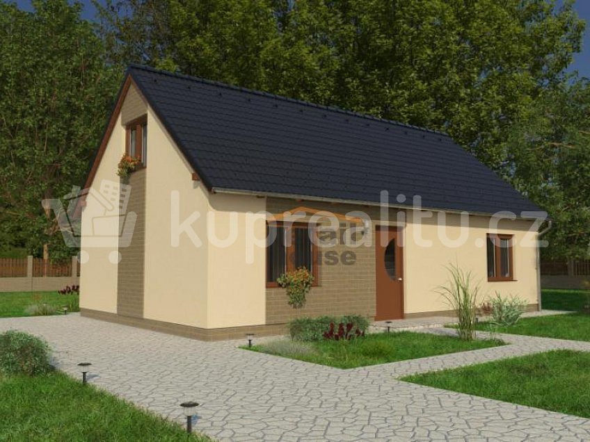 Prodej  projektu  domu na klíč 110 m^2 Drnovice u Blanska 