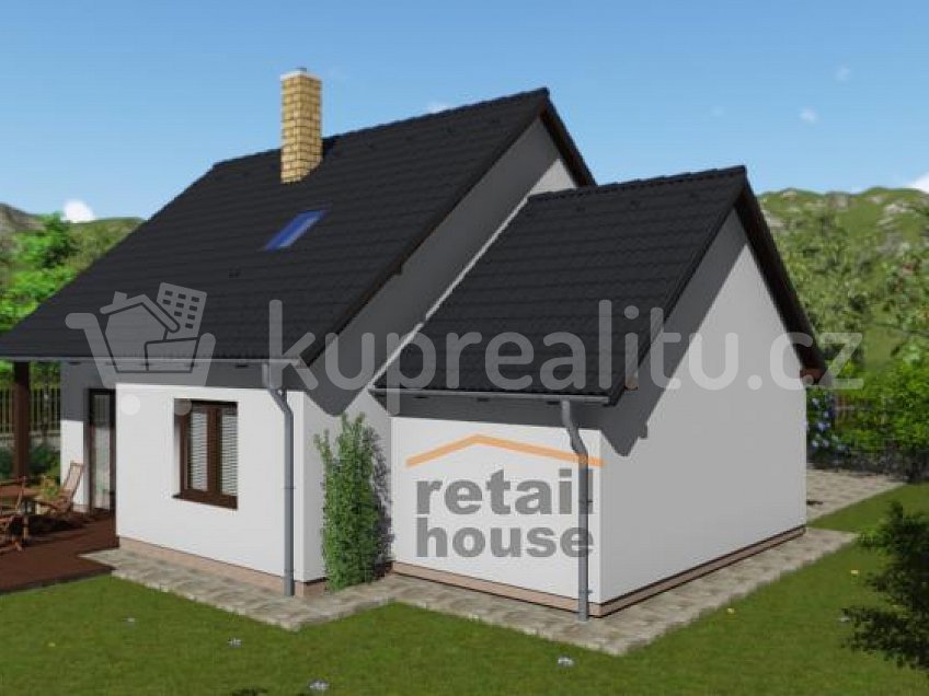 Prodej  projektu  domu na klíč 112 m^2 Horní Skrýchov 