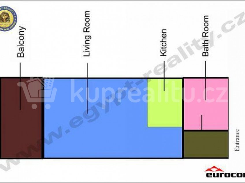 Prodej bytu 1+kk 56 m^2 Palma Resort - Al Ahyaa, Hurghada 