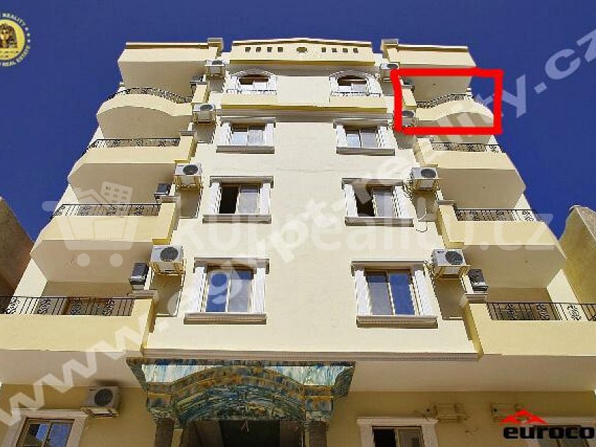 Pronájem bytu 2+kk 50 m^2 Sakkala - Czech House, Hurghada 