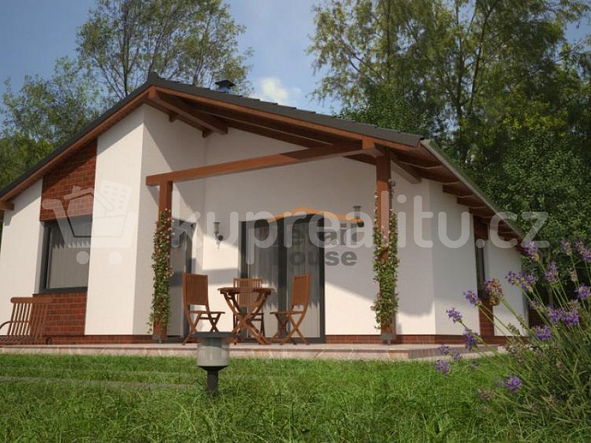 Prodej  projektu  bungalovu 68 m^2 Písařov 