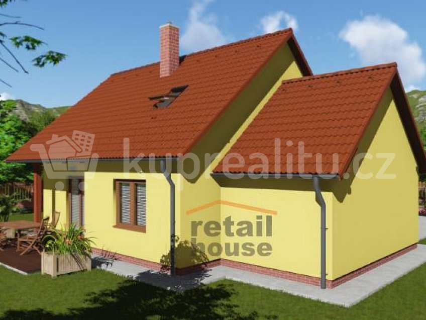 Prodej  projektu  domu na klíč 124 m^2 Pivín 