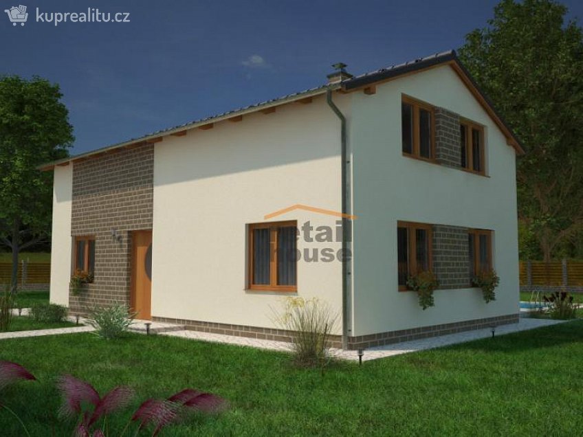 Prodej  projektu  domu na klíč 132 m^2 Nová Ves 