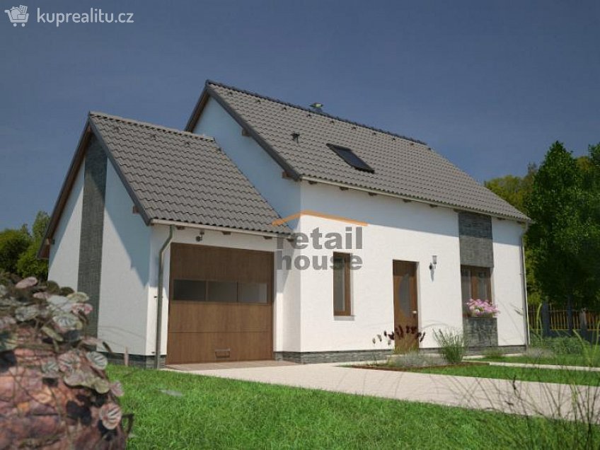 Prodej  projektu  domu na klíč 120 m^2 Krakovany 