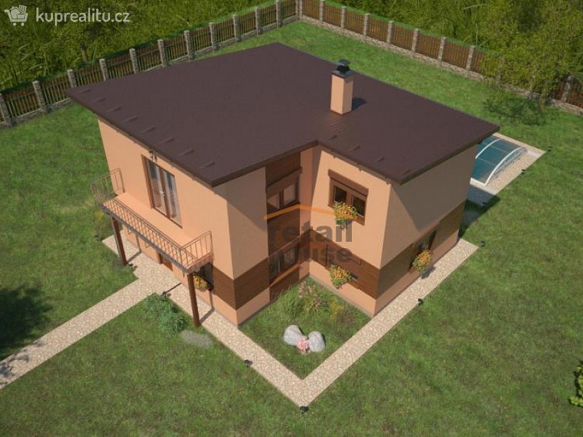 Prodej  projektu  domu na klíč 118 m^2 Babice u Říčan 